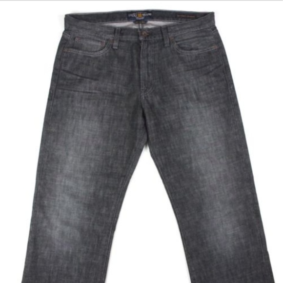 LUCKY BRAND Straight Leg Jeans Grey 32x32 - Picture 4 of 8